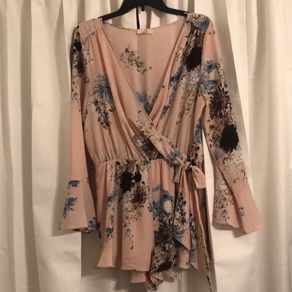 Long sleeve romper